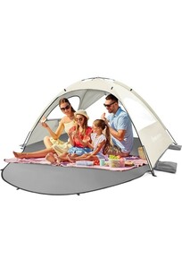 ワンタッチテント UVカット ビーチテント サンシェードテント ポップアップテント ビーチマット ラウンジチェア 小型　夏　真夏　テント　