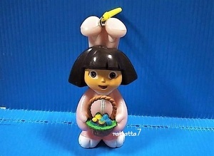 ☆DORA the EXPLORER☆ドーラ☆うさぎ耳☆プラ製☆容器☆小物入れ☆キーホルダー☆プリンセス☆ピンク 8