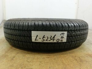 L-5234 ジムニー 深溝 中古タイヤ ブリヂストン DUELER H/T 684Ⅱ 175/80R16 91S (1本)