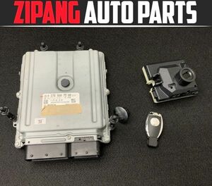 MB213 W205 C43T/C43 AMG 4マチック 前期 276M30 エンジン コンピューター キー 鍵/EZS付 ◆A276 900 75 00 ★動作OK/エラー無し ◎