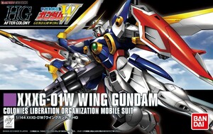 Art hand Auction HGAC Wing Gundam Gunpla Bandai Manual included Accessories included Mobile Suit Gundam W Original reproduction partial painting Inking Completed product No box, character, gundam, others