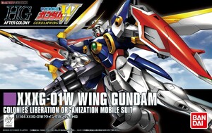 Art hand Auction HGAC Wing Gundam Gunpla Bandai Руководство в комплекте Аксессуары в комплекте Мобильный костюм Gundam W Оригинальная репродукция, частичная покраска Чернила Готовый продукт Без коробки, характер, Гандам, другие