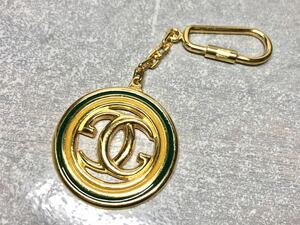 グッチ　キーホルダー ゴールド　シェリー　GUCCI キーリング