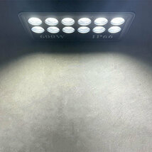 LED投光器 LEDライト COBチップ 600W 6000W相当 防水 防犯 AC100V 3Mコード 屋外 白色 【2個】 送料無料_画像6