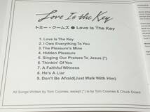 廃盤/デジタル・リマスター国内盤帯付CD/AOR/トミー・クームズ/Love Is The Key 送料¥180_画像5