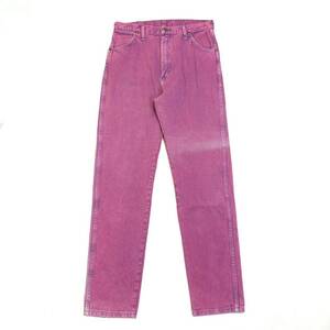  Wrangler color Denim USA made purple W32 6922