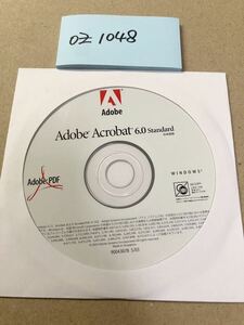 OZ1048/中古品/Adobe Acrobat 6.0 Standard日本版Adobe PDFFor WINDOWS
