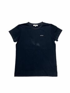 AIGLE ワンポイントロゴ プリントTシャツ sizeM【1038】