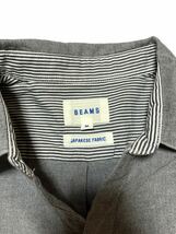 BEAMS プルオーバーシャツ Japanese fabric sizeM【1045】 _画像5