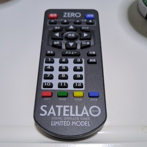 SATELLA ZERO　　サテラゼロ　　リモコン　チューナー