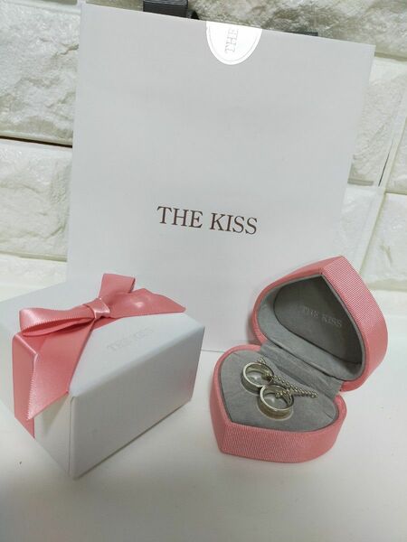 ザキッス THE KISS リングデザイン ペアネックレス 未使用品 2個セット