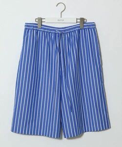 極美品 タグあり Cristaseya COTTON BERMUDA Striped Blue XL クリスタセヤ コットン バミューダ ブルーストライプ ショーツ ハーフパンツ