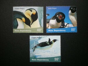  New Zealand * Roth sea .. issue low and high penguin .ate Lee penguin stamp 6 kind .NH unused 