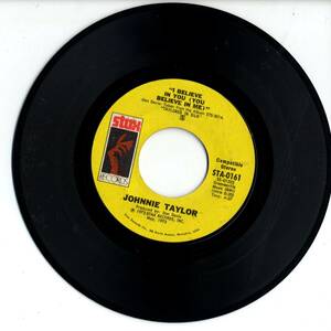 Johnnie Taylor 「I Believe In You (You Belive In Me)/ Love Depression」 米国STAX盤EPレコード
