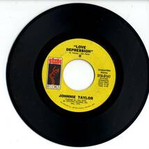 Johnnie Taylor 「I Believe In You (You Belive In Me)/ Love Depression」 米国STAX盤EPレコード_画像2