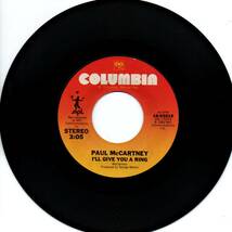 Paul McCartney「Take It Away/ I'll Give You A Ring」米国盤EPレコード_画像2