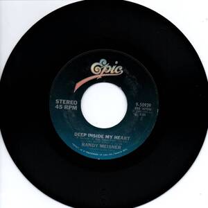 Randy Meisner 「Deep Inside My Heart/ I Need You Bad」 米国盤EPレコード (Eagles関連）