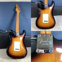 E2068【佐川】【音出し確認OK】エレキギター Fender USA STRATOCASTER シリアル No.8370510 ジョイントプレート CORONA CALIFORNIA_画像9