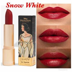 Colourpop Disney × colourpop color -Snow white color pop Disney collaboration lip Snow White lipstick lipstick 