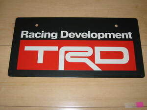 TRD 展示用ナンバープレート(TE27 TA22 KP61 2TG 18RG TOSCO トスコ パブリカ KE20 GT5 TA27 TA12 TE37 TA27 TE71 LB RT55 TMSC KP47 GX71)