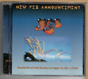 【中古CD】YES / NEW YES ANNOUNCEMENT