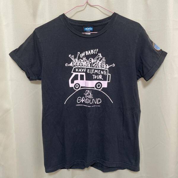 古着KAVU 半袖　Tシャツ　カブー　キャンプ　アウトドア