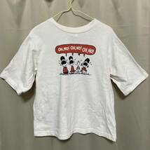 ブリーズ　スヌーピー　ワッペン　半袖　Tシャツ 130 ピーナッツ　エフオー_画像1