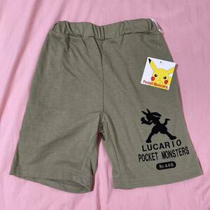 ★新品★ポケットモンスター　ルカリオ　ハーフパンツ　100 ポケモン