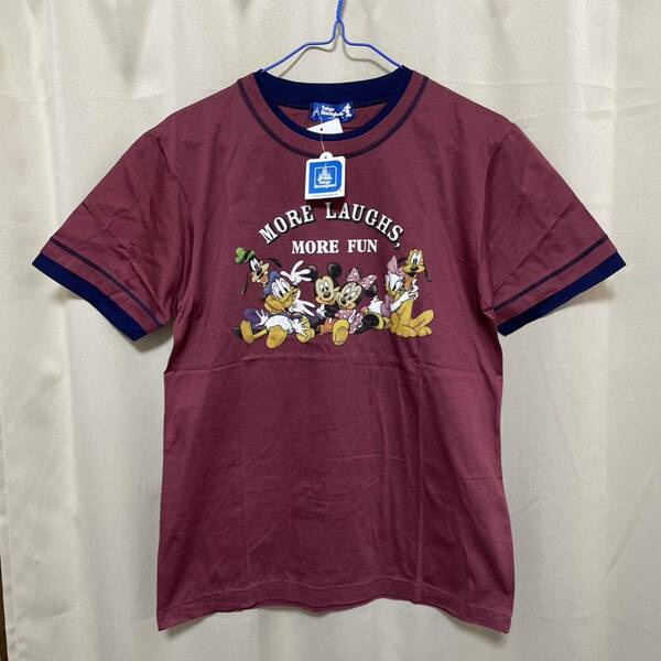 ★新品★東京ディズニーランド　日本製　半袖　Tシャツ　ディズニー　レトロ