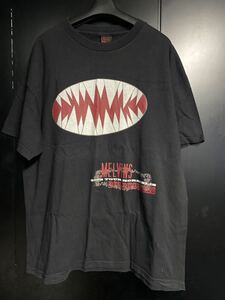 激レア 00'S当時物 MELVINS Tシャツ ヴィンテージ サイズXL メルヴィンズ ブラック　バンドTシャツ 