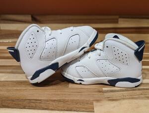 NIKE воздушный Jordan 6 Kids 15cm новый товар не MIDNIGHT NAVY