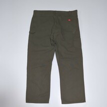 ☆Dickies　ディッキーズ　ペインターパンツ　ワークパンツ　Painterpants　大きめ　44インチ　マン　グリーン　緑　作業着　ダック生地　_画像6