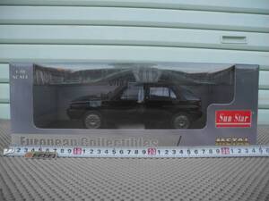 * new goods * Sunstar #3103 Lancia Delta HF Integrale 16V black 1/18 / Sun Star Lancia Delta /