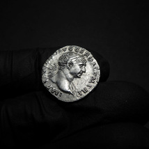 【古代ローマコイン】Trajan（トラヤヌス）クリーニング済 シルバーコイン 銀貨 デナリウス(AipFL4B84R)_画像4