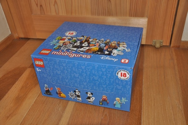 【新品未開封・送料込】LEGO ミニフィギュア ディズニー シリーズ2 71024 ブロック BOX60パックセット　コンプ可能