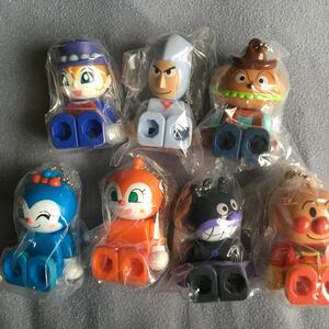  Anpanman блок labo swing 9...... рукоятка burger комплект и ...... Tama san все 7 вид ga коричневый Capsule игрушка 