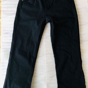 7 for all mankind (セブン フォー オールマンカインド) デニム ブラック サイズ24 ストレッチ