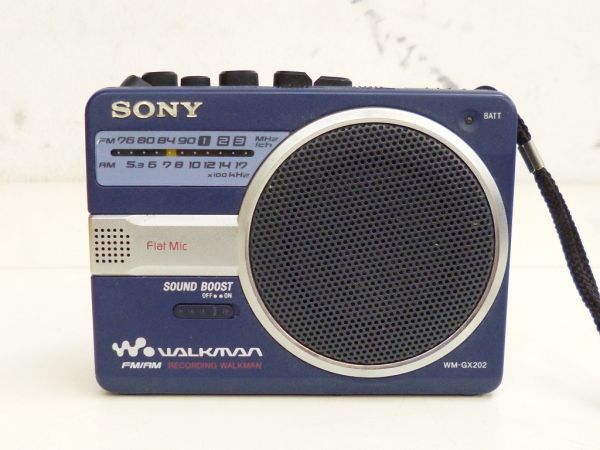 未開封】SONY WM-GX202 ブルー | camaradesegovia.es