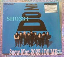 ↓↓↓値下げ☆即決☆特典ミラー付き☆シリアルナンバー有り☆Snow Man i DO ME CD+DVD 初回盤A スノーマン_画像1