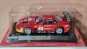 アシェット 1/43 Ferrari フェラーリ 575 GTC Estoril GT FIA 2003 #9 ブリスター未開封