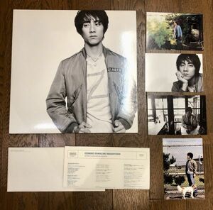 【2LP 12インチ】＜＜完全限定生産盤＞＞【美盤】山崎まさよし ドミノ ポストカード４枚付き POJH-1034/5 YLP-080