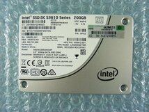1NTV // HP LK0200GEYMR 200GB 2.5インチ SSD 6Gb SATA / SSDSC2BX200G4P Intel SSD DC S3610 / 44586時間 // HP ProLiant DL360 Gen9 取外_画像8
