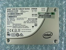 1NTX // HP LK0200GEYMR 200GB 2.5インチ SSD 6Gb SATA / SSDSC2BX200G4P Intel SSD DC S3610 / 44585時間 // HP ProLiant DL360 Gen9 取外_画像8