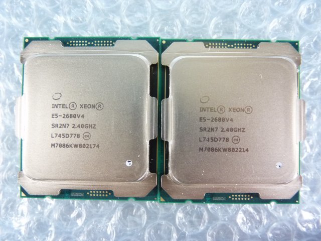 インテル Xeon E5-2680 v4 BOX オークション比較 - 価格.com