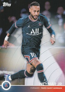 【NEYMAR JR】17 ベースカード 2022 TOPPS PARIS SAINT-GERMAIN