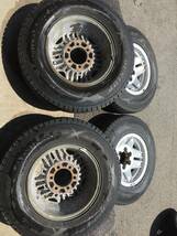 ◆AS511-1◆溝有り！◆トヨタ純正◆ランクルプラド　KZJ78W◆15×7JJ-20◆6H◆139.7◆DUNLOP◆215/80R15◆4本セット◆中古品◆_画像8