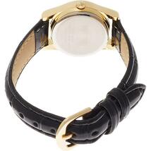 シチズン ファルコン 腕時計 日本製ムーブメント 革ベルト ブラック/ブラック レディース 婦人 QA37-102/8665/送料無料メール便_画像3