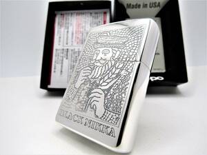 ブラックニッカ ニッカウイスキー zippo ジッポ 2002年 未使用