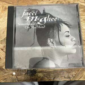 si* HIPHOP,R&B JACCI MCGHEE - SOMETHING'S ON MY MIND одиночный,PROMO запись CD б/у товар 