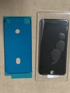 iPhone7（黒）修理交換用パネル（互換品）パッキンつき